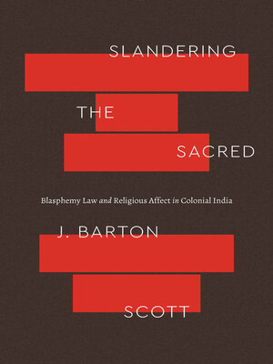 cover image of Slandering the Sacred